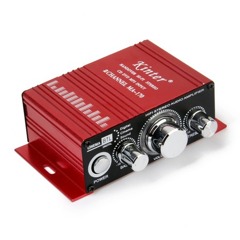 YSSHOP kinter MA-170 자동차 미니 오디오 앰프 HIFI 스피커