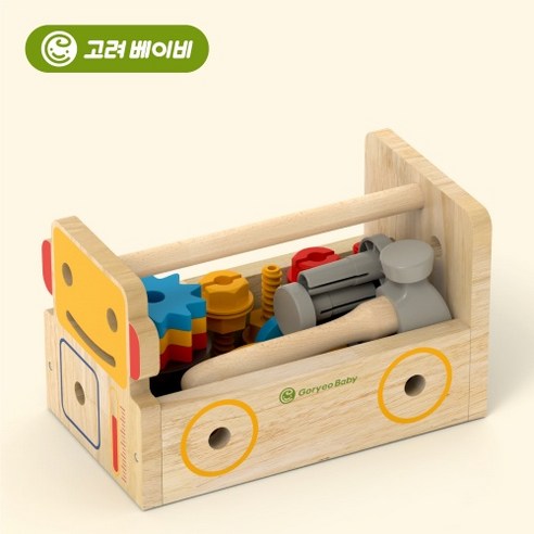 고려베이비 소근육 발달 원목 장난감: 공구놀이와 망치놀이를 통한 재미있는 교육