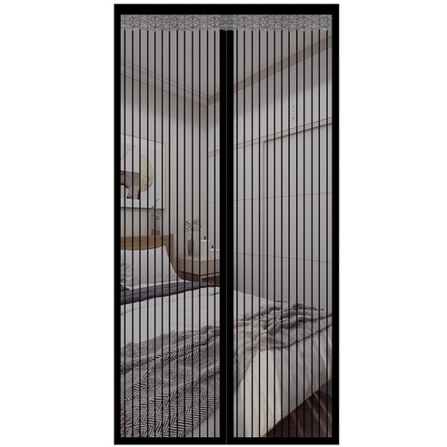 모기 걱정 없이 시원한 여름, 현관문 자석 방충망으로!