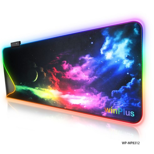 winPlus 별빛 LED 조명 게임 마우스 패드 키보드 패드 마우스 패드 큰 마우스 패드 USB, WP-MP8312 - 가격 ...