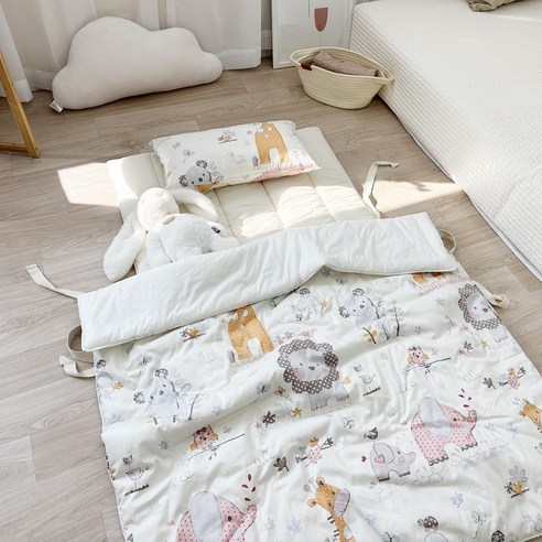 까나베나 모달 순면 사계절 아기 유아 애착이불 차렵이불