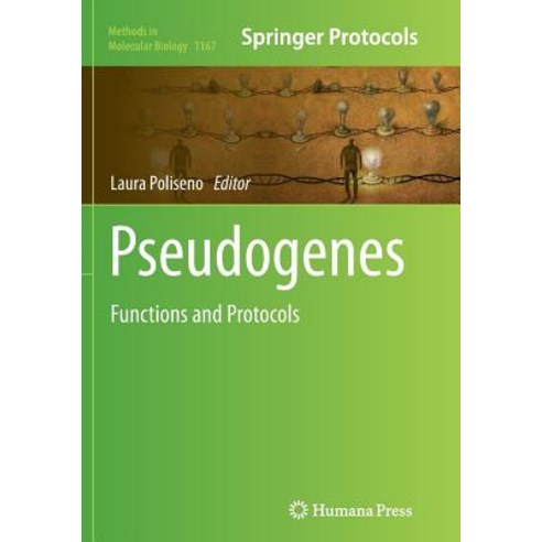(영문도서) Pseudogenes: Functions and Protocols Paperback, Humana, English, 9781493946464