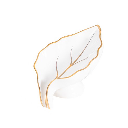 삼 후 세라믹 물빠짐 비누 받침대, 화이트