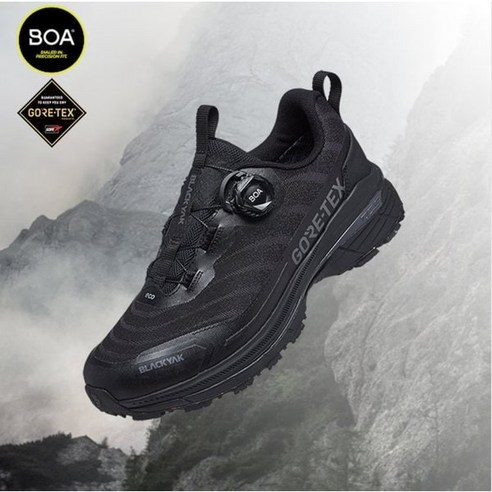 블랙야크 블랙야크 BK 남녀공용 고어텍스 등산화 트레킹화 아이유등산화 343 ECO GTX(BLACK)