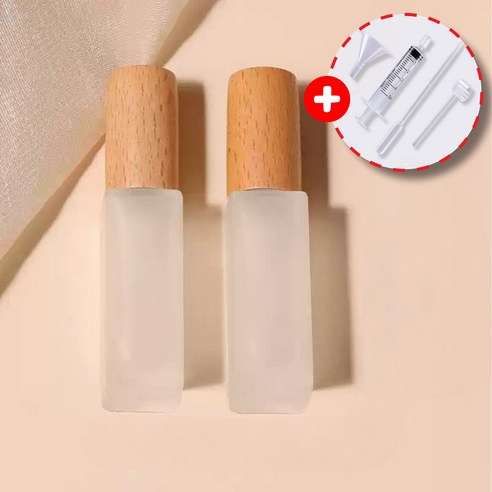 피치키키 가방에 쏙 향수 공병, 2개, 우드 10ml