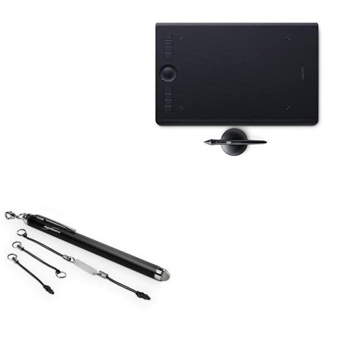 BoxWave Wacom Intuos Pro M PTH660와 호환되는 스타일러스 펜 EverTouch 정전 프로pth-660인튜어스