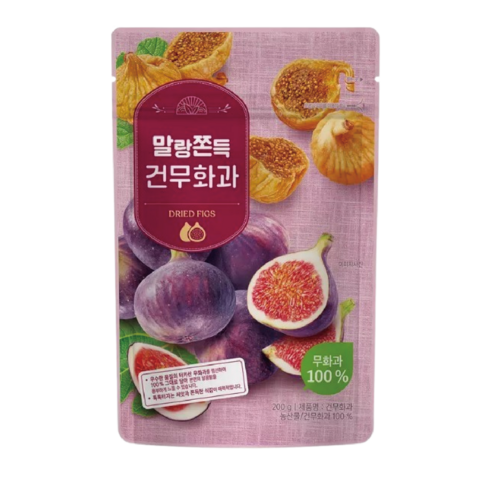 말랑쫀득 건무화과, 4개, 200g