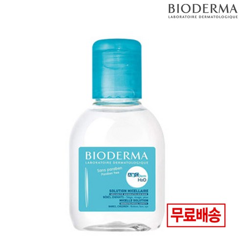 바이오더마 에이비씨덤 H2O 클렌징워터 100ml, 1개, 1개