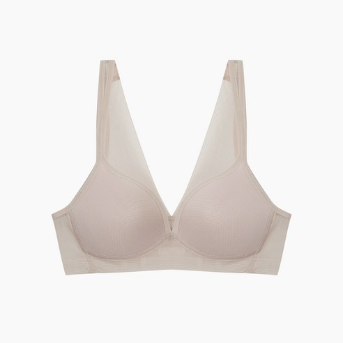 414859112203474097 女 JAJU AIR mesh no line crop bra