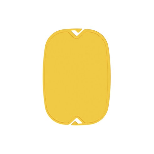 이놀 라니아 TPU 실리콘 도마 LK484, 옐로우, 1개