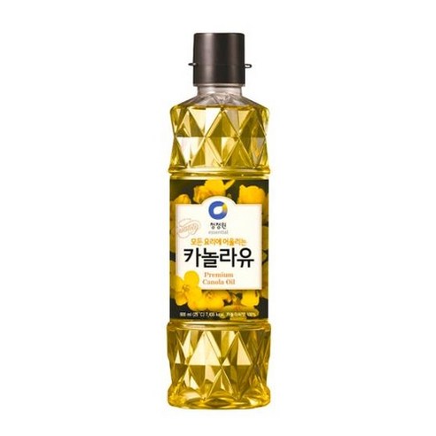 청정원 카놀라유 900ml 1개