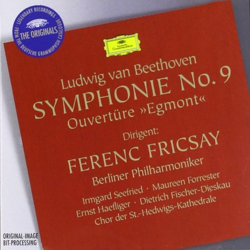 (수입CD) Beethoven – Symphony No.9 Choral (합창) Ferenc Fricsay (베토벤 교향곡 9번), 단품 2cd키즈클래식베스트 Best Top5