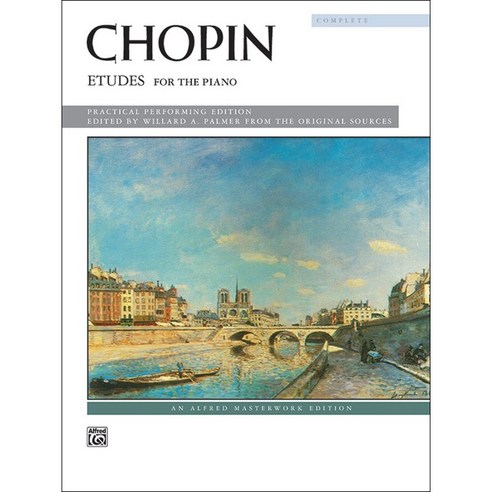 Chopin - Etudes 쇼팽 - 피아노 연습곡 (스프링 제본 Comb Bound) Alfred 알프레드