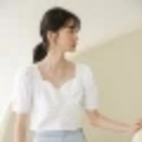 DFMEI 소금 화이트 스퀘어 칼라 버블 반팔 셔츠 여성 디자인 디자인 높은 허리 짧은 셔츠 모든 경기 슬리밍