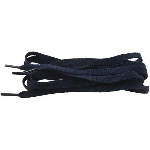 120cm 신발 끈 플랫 구두끈 Shoebands 신발 테이프 신발 끈 스트랩 -navy