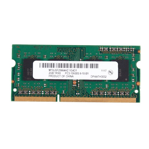 Youmine 2GB 4GB DDR3 1600Mhz 1333Mhz SO-DIMM DDR3L 1.35/1.5V 메모리 램 sdram 노트북 노트북(2GB/1333), 초록