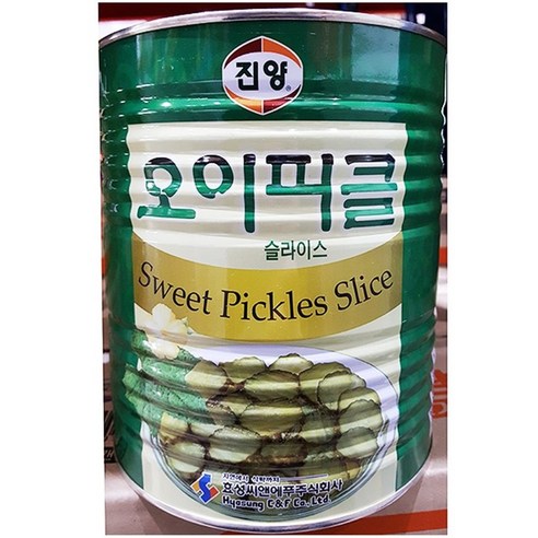 양많은 오이절임캔 오이피클 통조림 3kg 샐러드 샌드위치, 본상품선택, 3000g