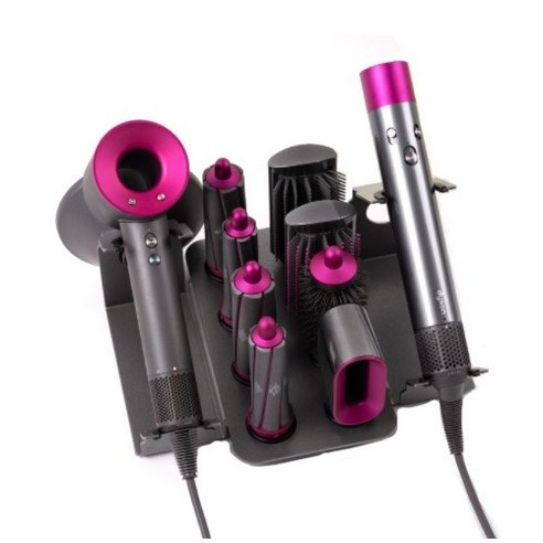 NEW dyson 에어랩+슈퍼소닉 듀얼 거치대 컴플리트 사이즈, 메탈그레이 / 라이트그레이