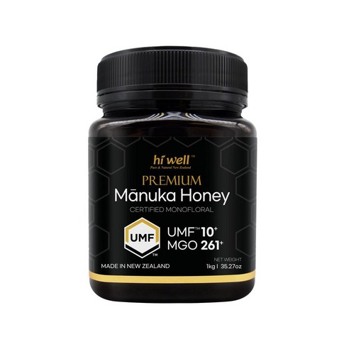 하이웰 프리미엄 마누카 허니 UMF 25+ 250g 4개 뉴질랜드 마누카꿀 마누카꿀umf25 9 마누카꿀 마누카허니 UMF 10+ 1kg (MGO 261), 1개