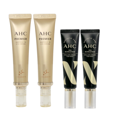 AHC 아이크림 시즌10 30ml 2개+시즌11 40ml 2개+마스크팩 5매, 1세트, 140ml