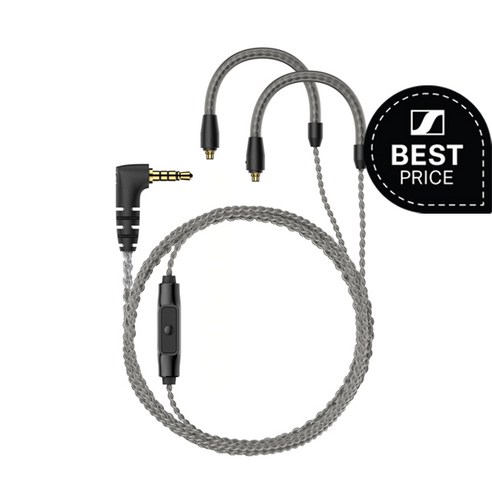 [공식스토어] 젠하이저 MMCX Cable with MIC 3.5mm 플러그, 1개