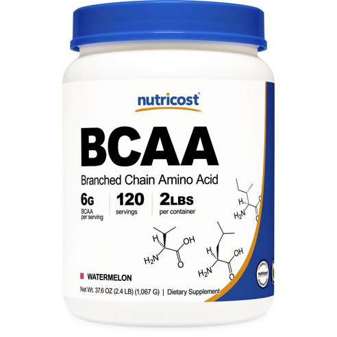 뉴트리코스트 BCAA 수박 맛, 1개, 1.07kg