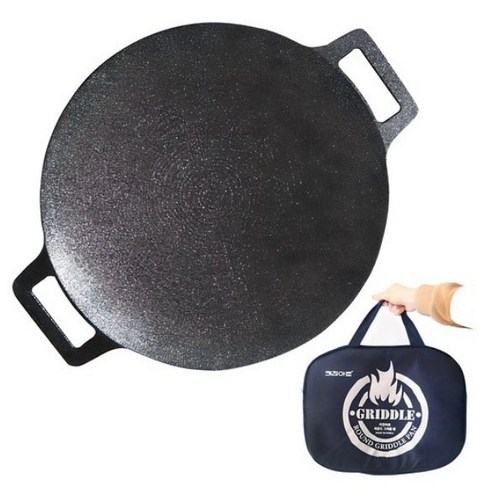 키친아트 멀티 캠핑 그리들팬 33cm + 전용가방, 1개