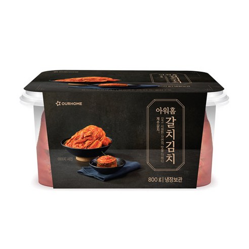 아워홈 국산 갈치김치 (트레이) 800g x 3개