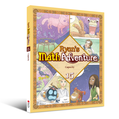 [영어 원서] Ryan's Math Adventure 학습만화 시리즈 (초등수학), 15 - 들이