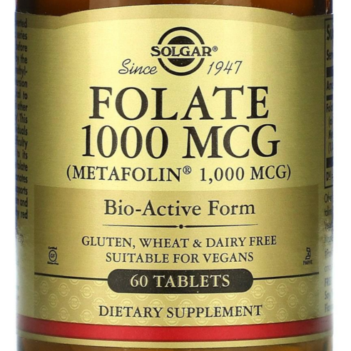 솔가 천연 엽산 1000mcg 60정 / (1개/단일상품), 1개, 1개