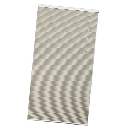 ST SHOP 창 Pleated 그늘 블랙 아웃 창 커튼 블라인드, 베이지, 설명