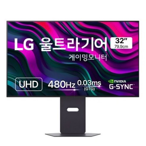 LG전자 UHD 4K 울트라기어 게이밍 모니터 방문설치, 79.9cm, 32GS95UV