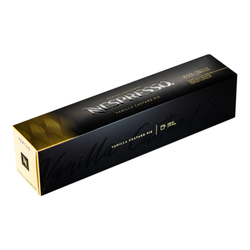 네스프레소 버츄오 캡슐 바리스타 바닐라향 커스터드 파이 커피 10캡슐, 125g, 1개, 10개입
