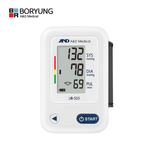 가정용혈압측정기 측정이정확한 손목형 자동 전자 혈압계, 1세트, AND UB-525
