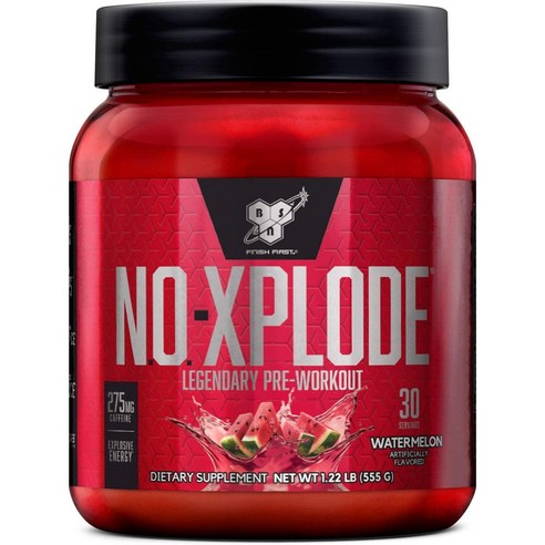 BSN 노익스 1.2lb 노익스부스터 포도 NOXplode 노익스플로드 30회, Watermelon, 30 Servings (Pack of 1), 1개, 555g