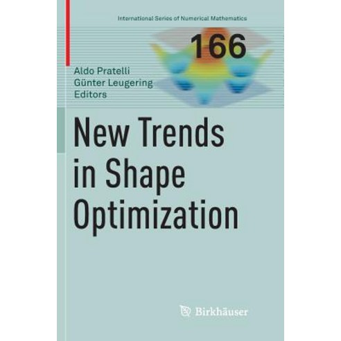 New Trends in Shape Optimization Paperback, Birkhauser