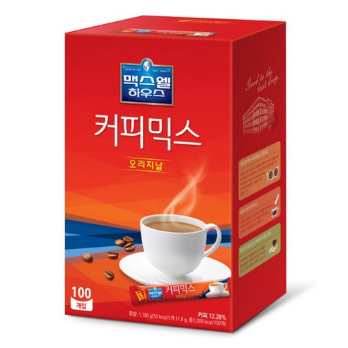 동서 맥스웰 오리지날 커피믹스 20T X 2개(40T) 스틱커피 일회용, 11.8g, 20개입, 2개