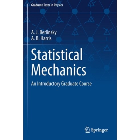 Statistical Mechanics: An Introductory Graduate Course Paperback, Springer, English, 9783030281892