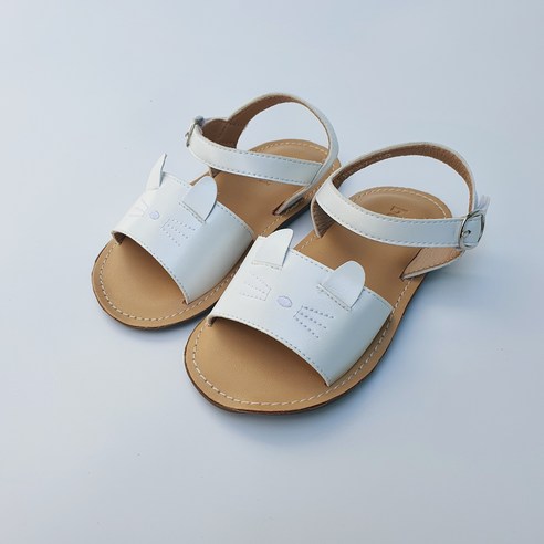 베이비잼 야옹이샌들 화이트 WHITE