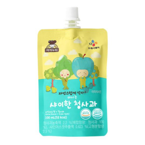 CJ 이츠웰 마시는 음료 시리즈 13가지맛 100ml x 5개