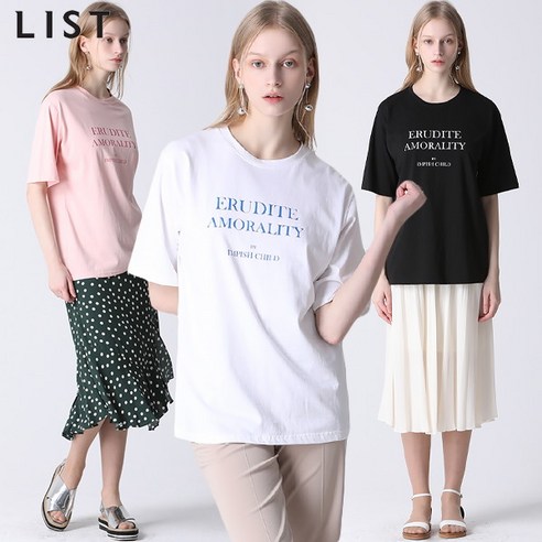 [리스트.] [리스트] 심플리티 나이스 티셔츠