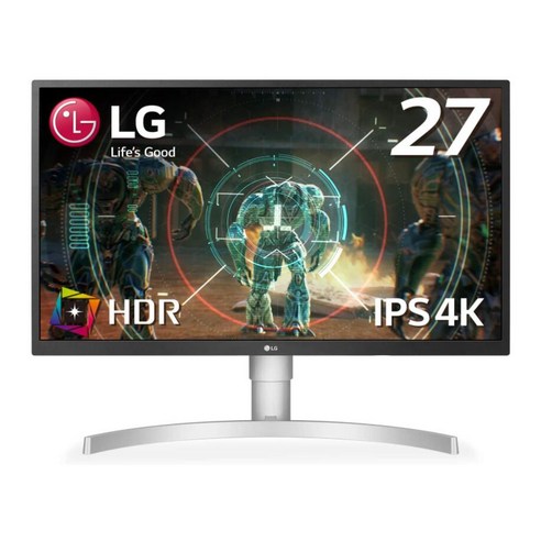 LG 27UL500-W 게이밍 모니터 디스플레이 27인치4KHDR(표준 휘도:300cdm2)IPS