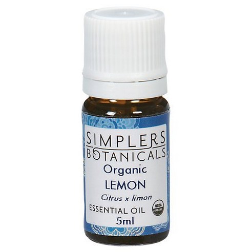심플러보타니컬즈 에센셜 오일, 5ml, Lemon, 1개