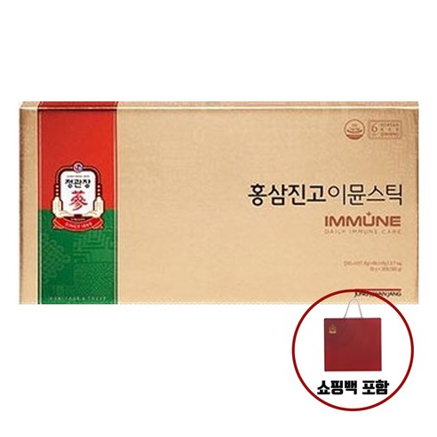 정관장 홍삼진고 이뮨스틱 [쇼핑백 포함], 1세트