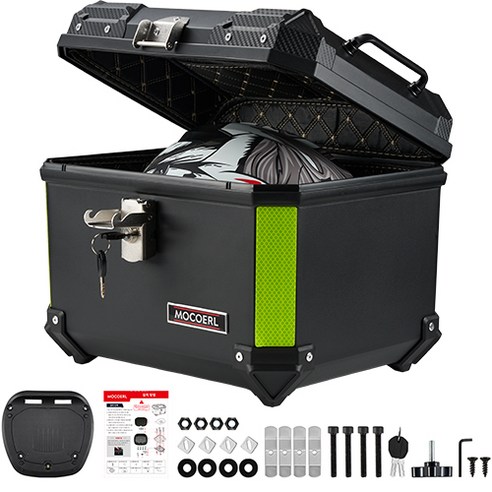 라이딩의 자유를 넓히다: MOCOERL 탈착 탑박스 E522로 떠나는 편리한 여정 탑박스