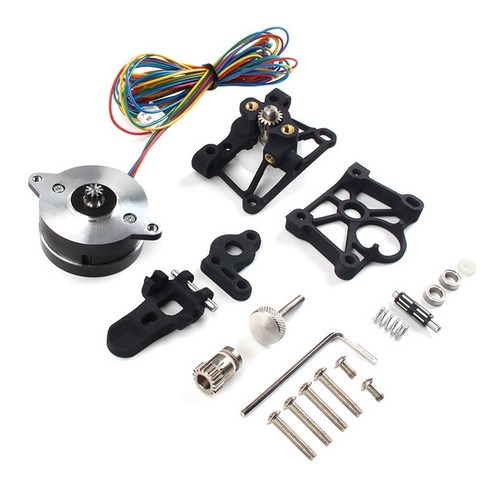 Xzante Sherpa 미니 압출기 SLS PA12 인쇄 부품 경량 호환 Ender3 CR10 CR6 TEVO 3D 프린터, 검정