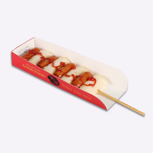 거성팩 종이트레이 소떡트레이 20cm, 600개