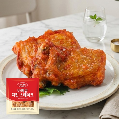 사세 바베큐 치킨 스테이크