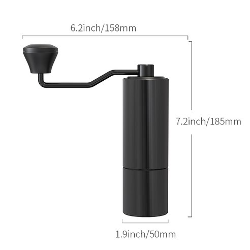 커피 애호가를 위한 트렌디하고 완벽한 수동 커피 그라인더