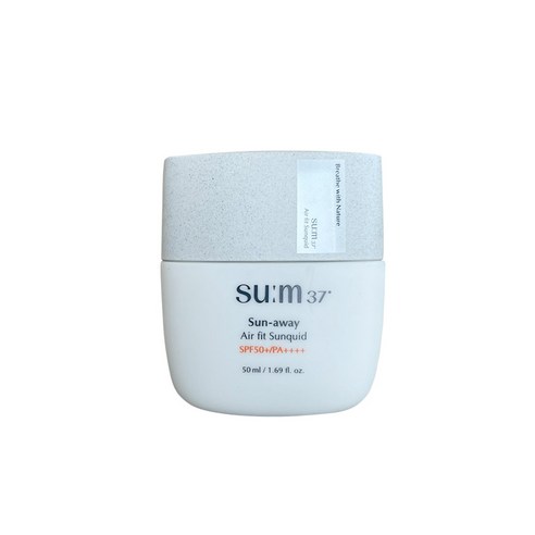 숨37 자외선차단 썬크림 선 어웨이 에어핏 선퀴드 50ml SPF50+/PA++++